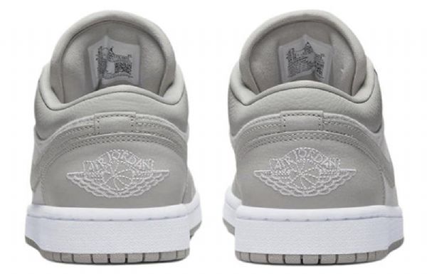 Nike Air Jordan 1 Matalat Topit Se Retro Koripallokengät Naisille Vaaleanharmaa