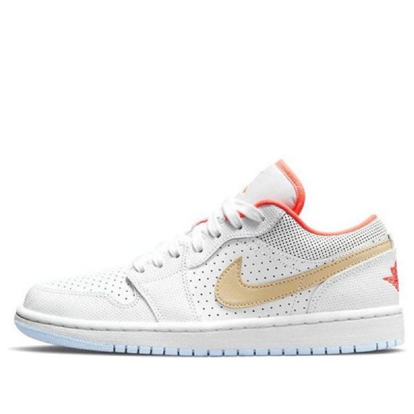 Nike Air Jordan 1 Matalat Topit Se Retro Koripallokengät Naisille Valkoinen