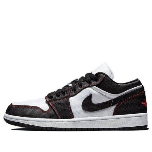 Nike Air Jordan 1 Matalat Topit Se Utility Retro Koripallokengät Naisille Valkoinen Musta Punainen