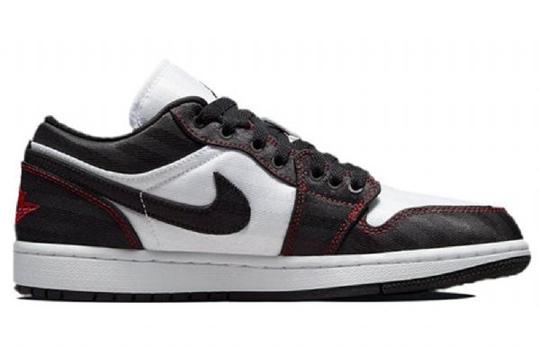 Nike Air Jordan 1 Matalat Topit Se Utility Retro Koripallokengät Naisille Valkoinen Musta Punainen