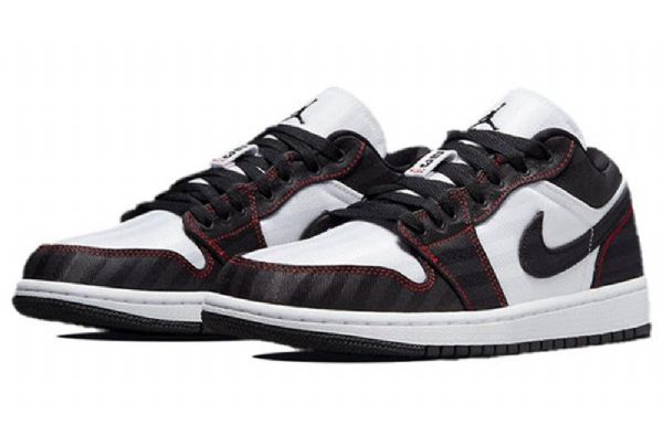 Nike Air Jordan 1 Matalat Topit Se Utility Retro Koripallokengät Naisille Valkoinen Musta Punainen
