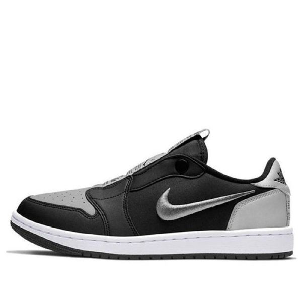 Nike Air Jordan 1 Matalat Topit Slip Retro Koripallokengät Naisille Musta Harmaa