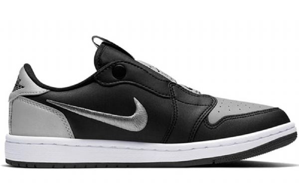 Nike Air Jordan 1 Matalat Topit Slip Retro Koripallokengät Naisille Musta Harmaa