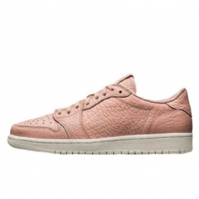 Nike Air Jordan 1 Matalat Topit Swooshless Miesten Kengät Vaaleanpunainen