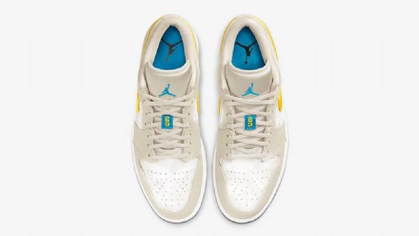 Nike Air Jordan 1 Matalat Topit Trooppiset Orewood-kengät Miehille Khaki