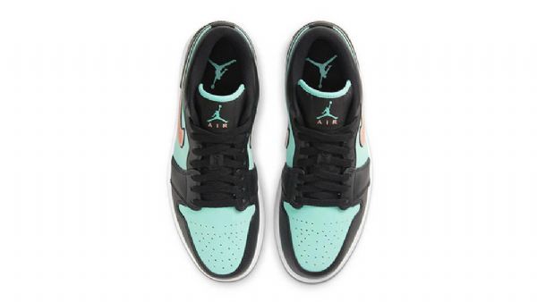 Nike Air Jordan 1 Matalat Topit Tropical Twist Kengät Naisille Mustat