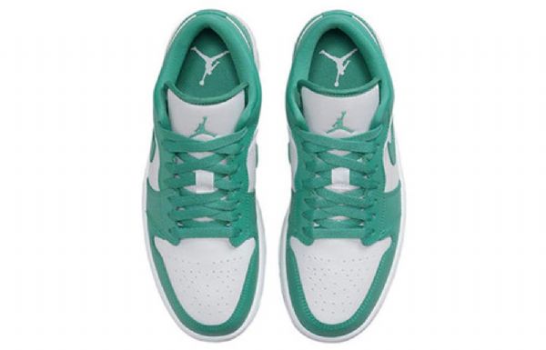 Nike Air Jordan 1 Matalat Topit Uudet Emerald Retro Koripallokengät Naisille Vihreät