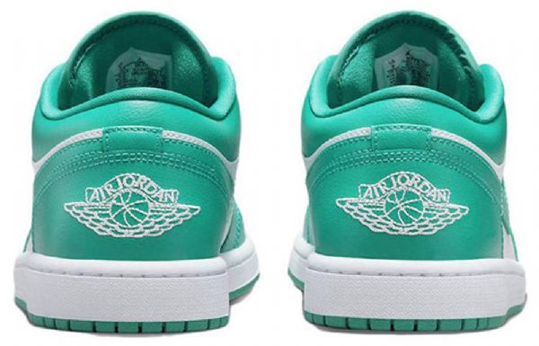 Nike Air Jordan 1 Matalat Topit Uudet Emerald Retro Koripallokengät Naisille Vihreät