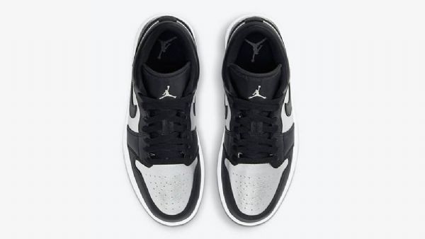 Nike Air Jordan 1 Matalat Varvaskengät Naisille Hopeamusta