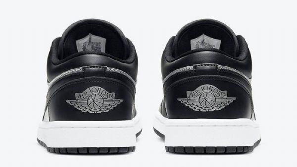 Nike Air Jordan 1 Matalat Varvaskengät Naisille Hopeamusta