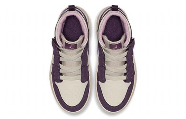 Nike Air Jordan 1 Mid Tops Alt Ps Retro Koripallokengät Lapsille Purppura
