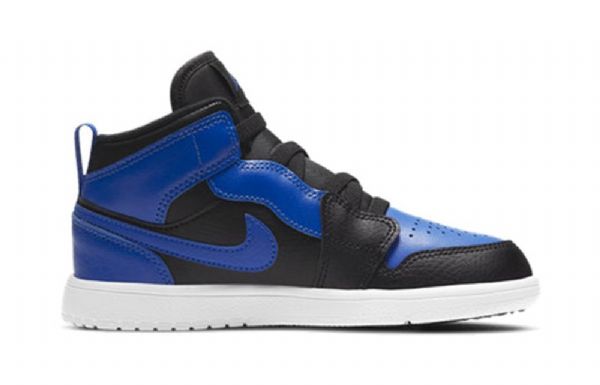 Nike Air Jordan 1 Mid Tops Alt Ps Retro Koripallokengät Miehille Musta Sininen