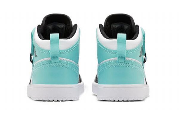 Nike Air Jordan 1 Mid Tops Alt Ps Retro Koripallokengät Miehille Musta Turkoosi