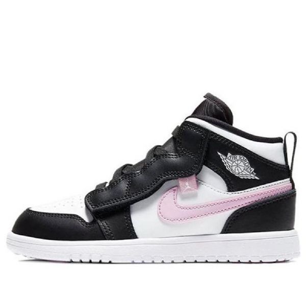 Nike Air Jordan 1 Mid Tops Alt Ps Retro Koripallokengät Miehille Valkoinen Vaaleanpunainen