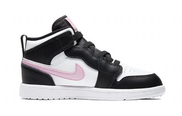 Nike Air Jordan 1 Mid Tops Alt Ps Retro Koripallokengät Miehille Valkoinen Vaaleanpunainen