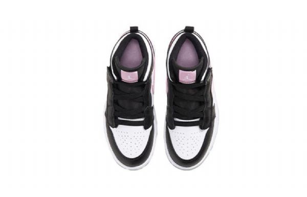 Nike Air Jordan 1 Mid Tops Alt Ps Retro Koripallokengät Miehille Valkoinen Vaaleanpunainen