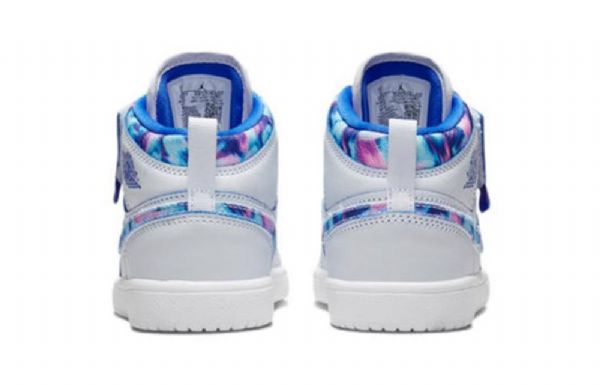 Nike Air Jordan 1 Mid Tops Alt Se Td Kengät Lapsille Valkoinen Sininen