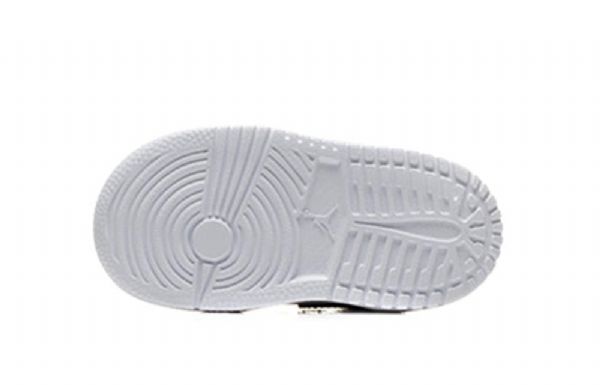 Nike Air Jordan 1 Mid Tops Alt Td Kengät Lapsille Musta Punainen Valkoinen