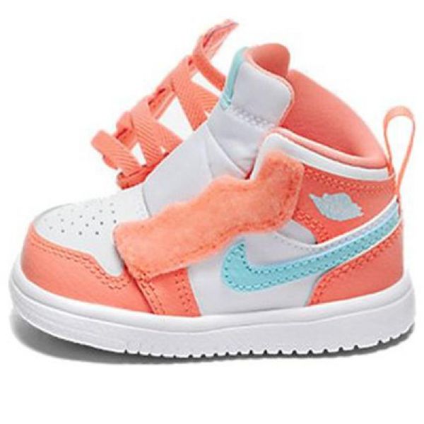 Nike Air Jordan 1 Mid Tops Alt Td Kengät Lapsille Oranssi