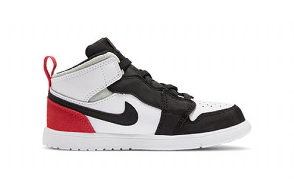 Nike Air Jordan 1 Mid Tops Alt Td Kengät Lapsille Punainen Musta