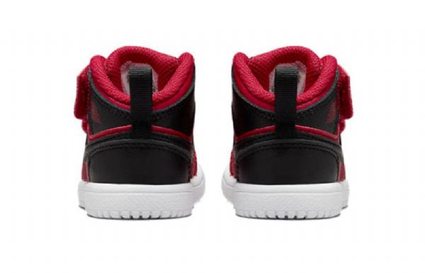 Nike Air Jordan 1 Mid Tops Alt Td Kengät Lapsille Punainen Musta
