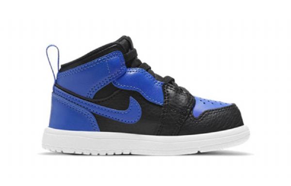 Nike Air Jordan 1 Mid Tops Alt Td Kengät Lapsille Royal Sininen
