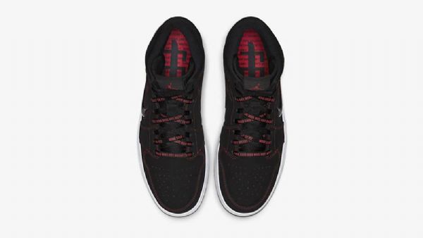 Nike Air Jordan 1 Mid Tops Come Fly With Me Kengät Naisille Musta