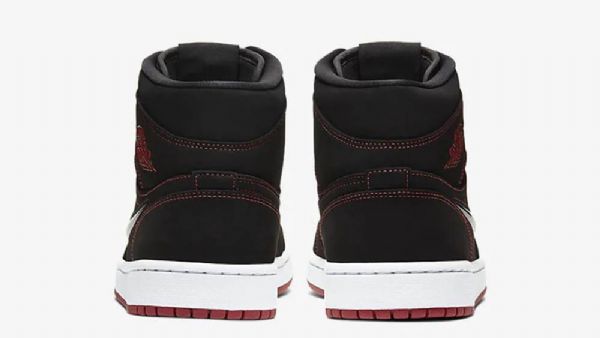 Nike Air Jordan 1 Mid Tops Come Fly With Me Kengät Naisille Musta