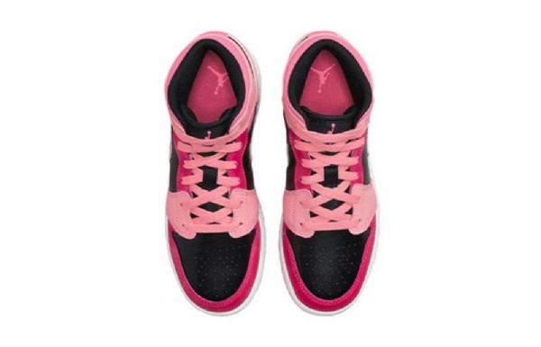 Nike Air Jordan 1 Mid Tops Gs Koripallokengät Miehille Coral