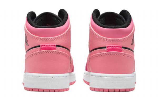 Nike Air Jordan 1 Mid Tops Gs Koripallokengät Miehille Coral