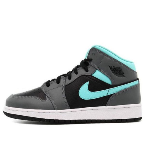 Nike Air Jordan 1 Mid Tops Gs Koripallokengät Miehille Harmaa