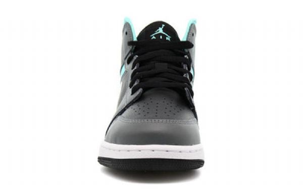 Nike Air Jordan 1 Mid Tops Gs Koripallokengät Miehille Harmaa