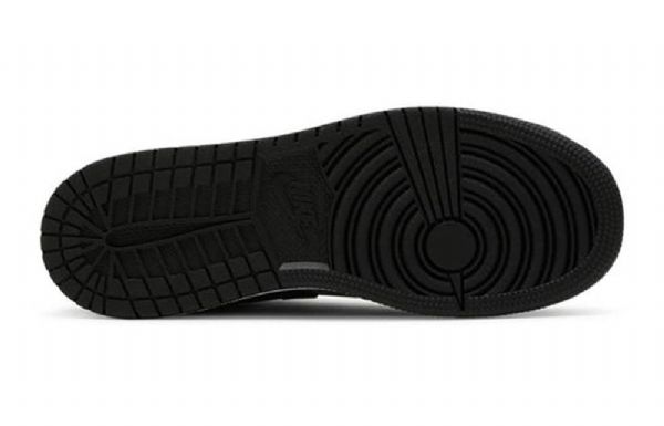 Nike Air Jordan 1 Mid Tops Gs Koripallokengät Miehille Musta Harmaa