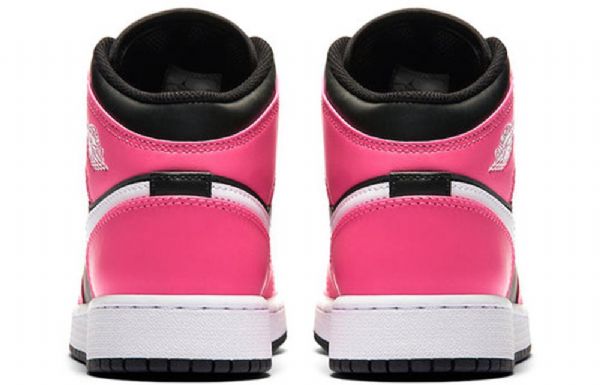 Nike Air Jordan 1 Mid Tops Gs Koripallokengät Miehille Pinkkisicle