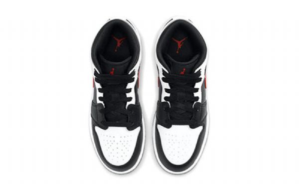 Nike Air Jordan 1 Mid Tops Gs Koripallokengät Miehille Punainen
