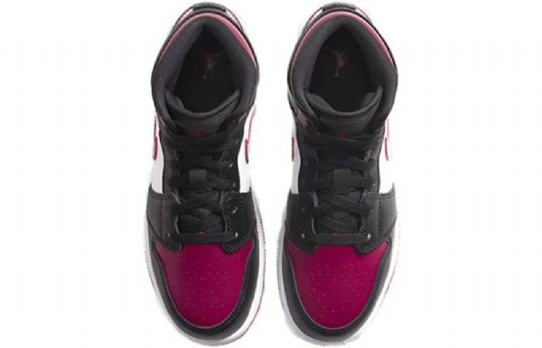Nike Air Jordan 1 Mid Tops Gs Koripallokengät Miehille Punainen