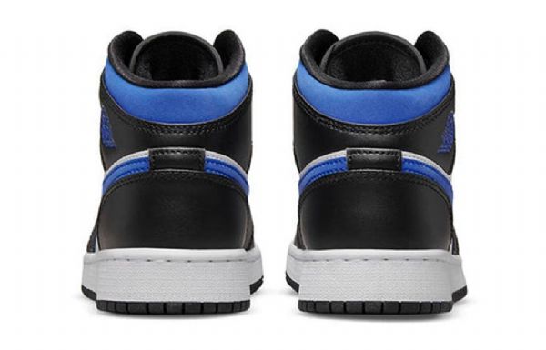 Nike Air Jordan 1 Mid Tops Gs Koripallokengät Miehille Sininen