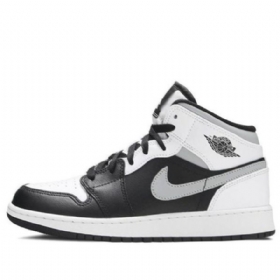 Nike Air Jordan 1 Mid Tops Gs Koripallokengät Miehille Valkoinen