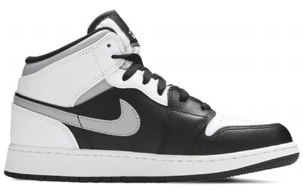 Nike Air Jordan 1 Mid Tops Gs Koripallokengät Miehille Valkoinen