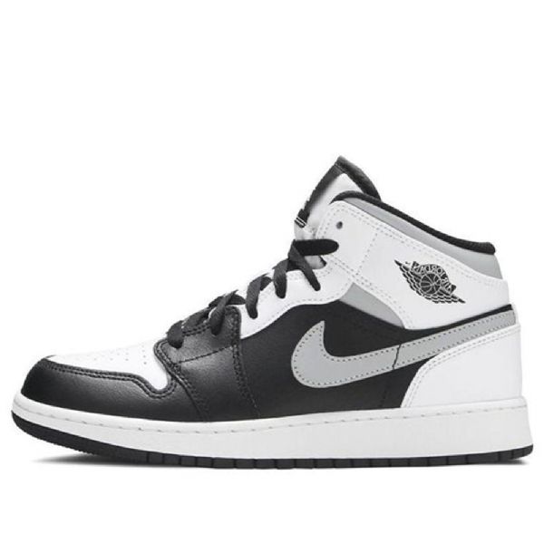 Nike Air Jordan 1 Mid Tops Gs Koripallokengät Miehille Valkoinen