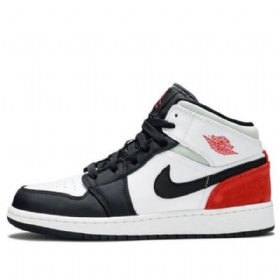 Nike Air Jordan 1 Mid Tops Gs Retro Koripallokengät Miehille Punainen Mint