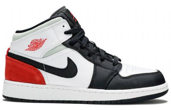 Nike Air Jordan 1 Mid Tops Gs Retro Koripallokengät Miehille Punainen Mint