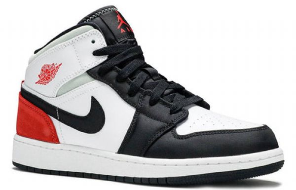 Nike Air Jordan 1 Mid Tops Gs Retro Koripallokengät Miehille Punainen Mint