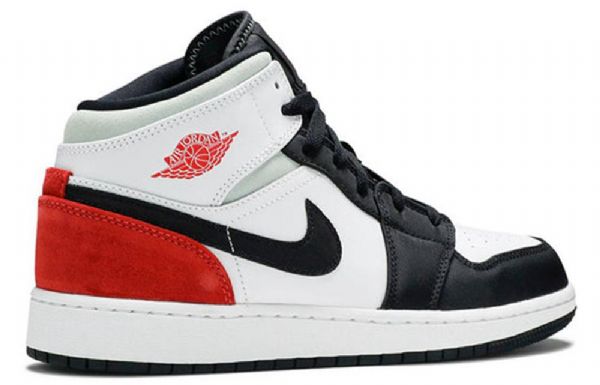 Nike Air Jordan 1 Mid Tops Gs Retro Koripallokengät Miehille Punainen Mint