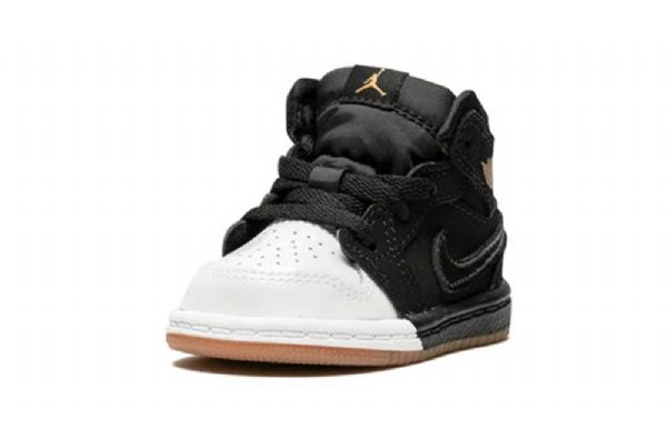 Nike Air Jordan 1 Mid Tops Gt Retro Koripallokengät Lapsille Kultaa