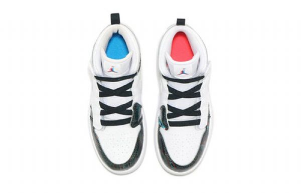 Nike Air Jordan 1 Mid Tops Kaikki Se Ps Retro Koripallokengät Miehille Valkoinen Musta