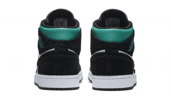 Nike Air Jordan 1 Mid Tops Katso South Beach Kengät Miehille Musta