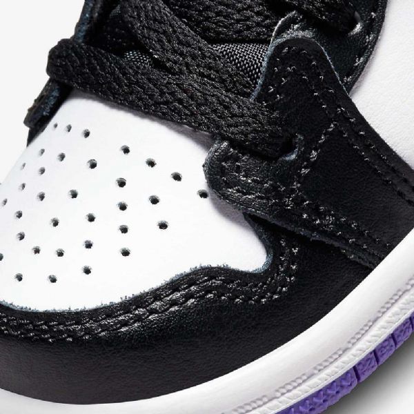 Nike Air Jordan 1 Mid Tops Kengät Lapsille Keltainen Musta