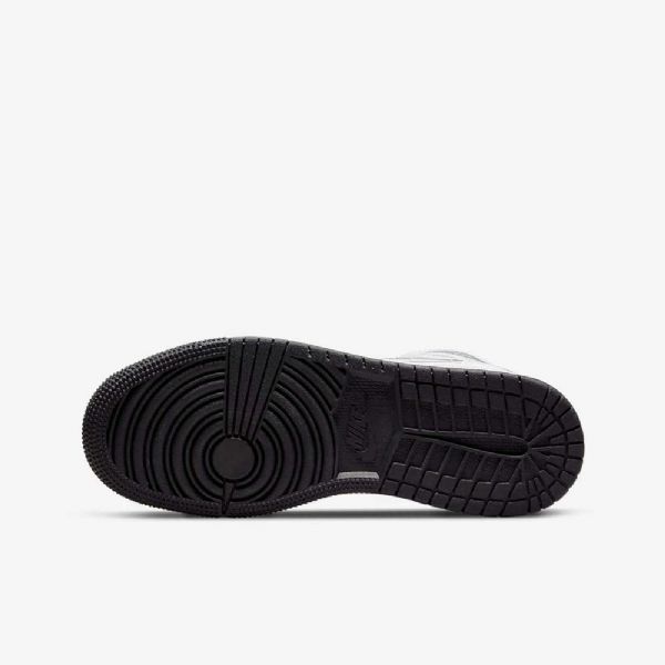Nike Air Jordan 1 Mid Tops Kengät Lapsille Valkoinen Musta