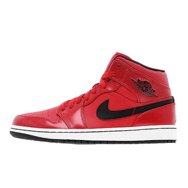 Nike Air Jordan 1 Mid Tops Kengät Miehille Punainen